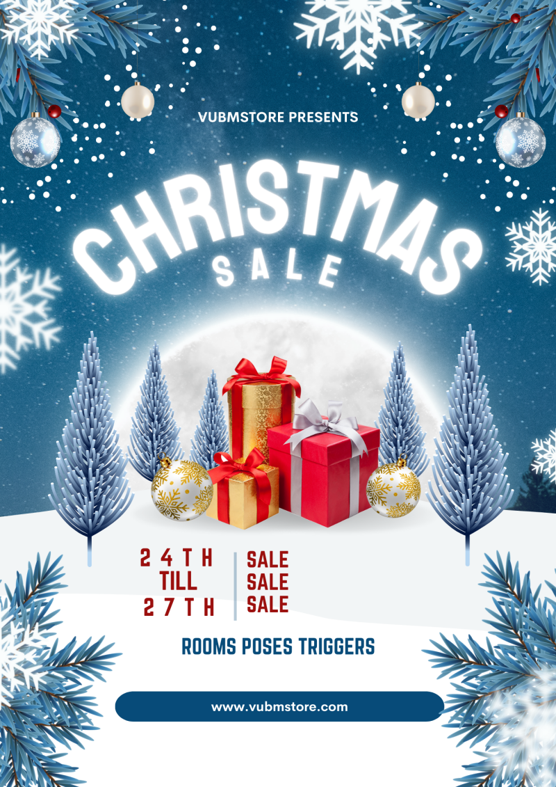 XMAS SALE TRIGGER + ROOM — 2 Rooms + 2 Triggers