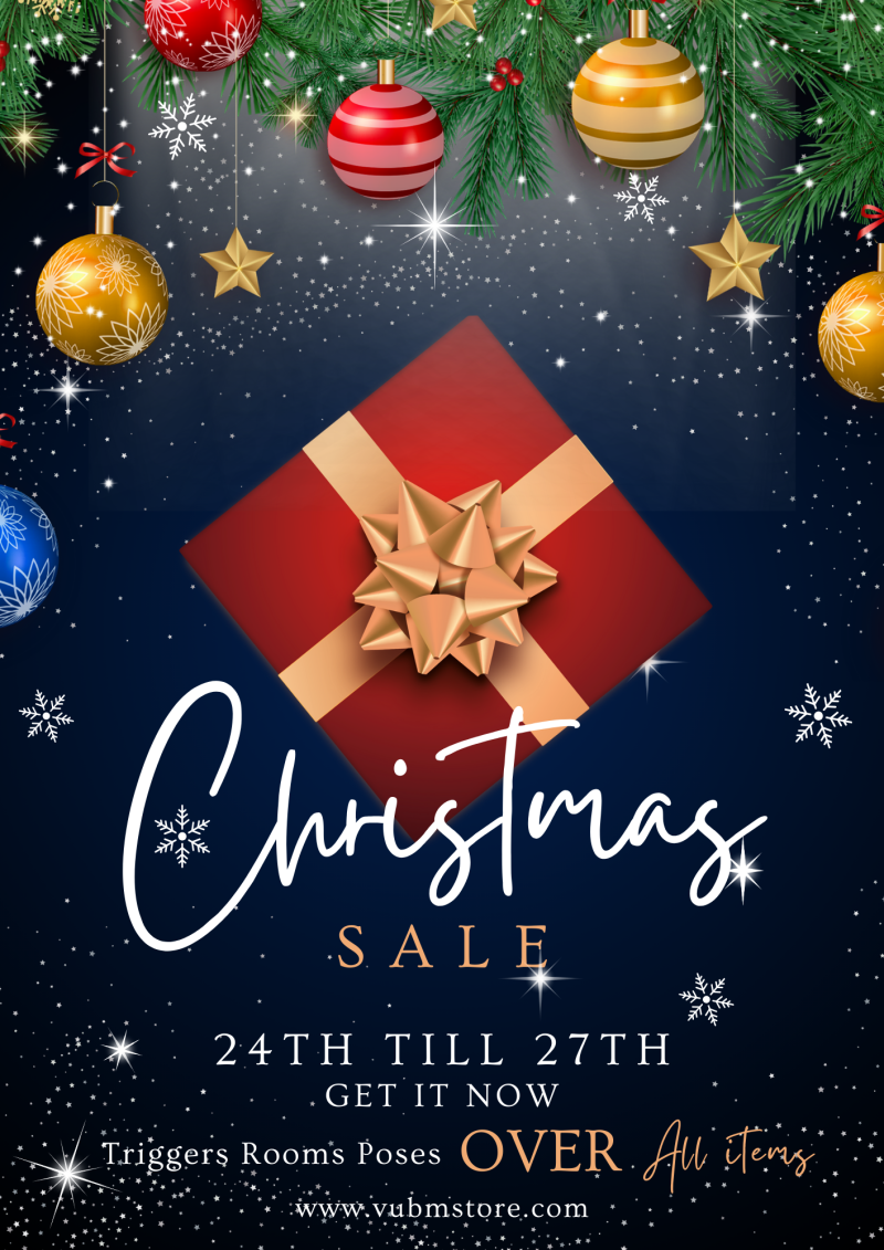 XMAS SALE POSES — 8 Poses