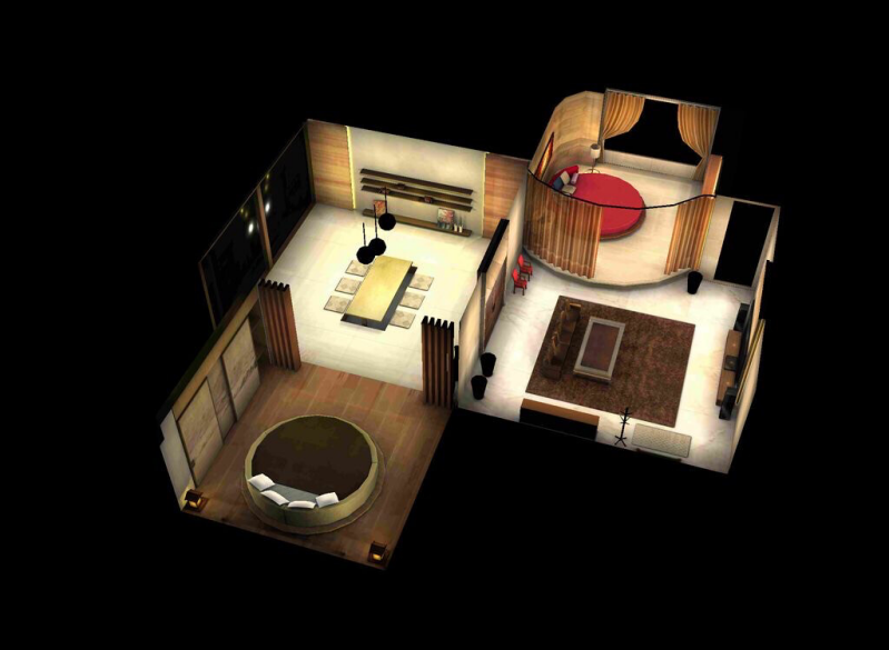 Artistic Feeling Bedroom — Timer Mobile Friendly