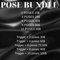 POSE BUNDLE DEAL — 4 Poses